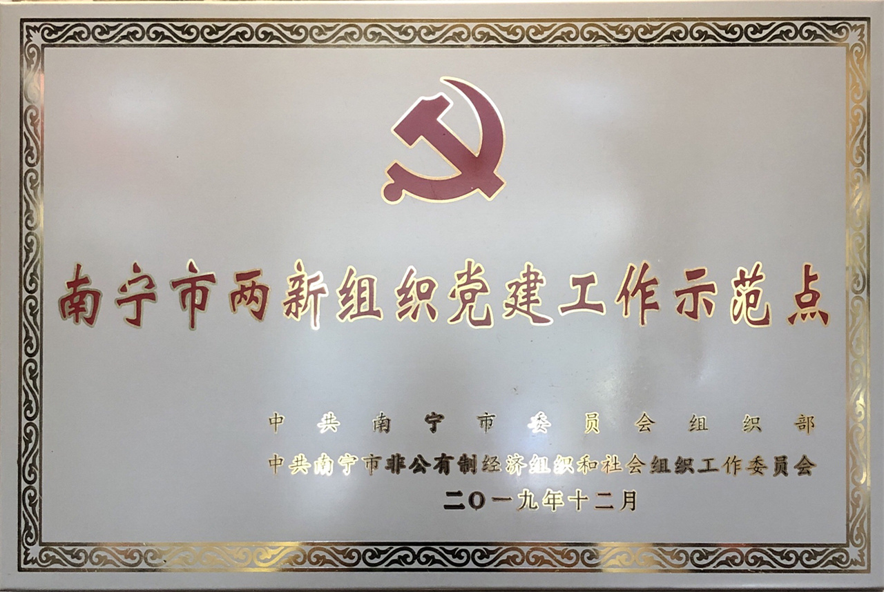 南宁市两新组织党建工作示范点