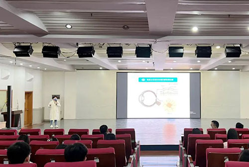 守护“睛”彩世界 眼健康科普服务走进广西民族大学 