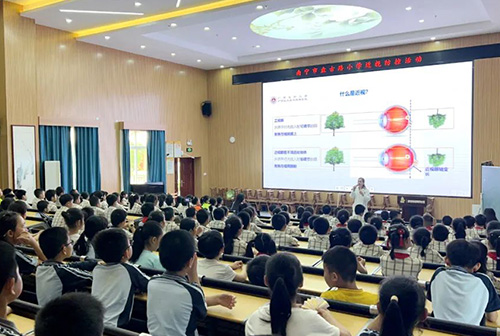 近视防控宣传教育月 | 视力监测、科普讲座齐助力，共同呵护儿童青少年眼健康 