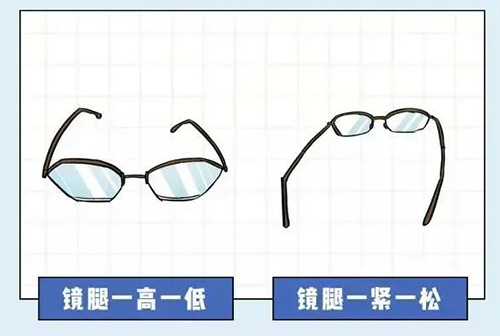 眼镜为什么总是歪的？做好这4点，眼镜不再歪！ 