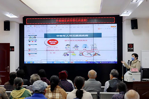 将“眼健康”送家门口——我院携手青秀区茅桥社区卫生服务中心开展眼病防治光明行活动 