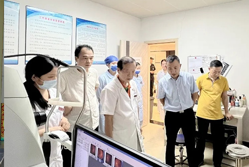 紧绷“安全弦” 把好“节前关” - 广西医大晶亮眼科医院开展国庆节前安全生产大检查