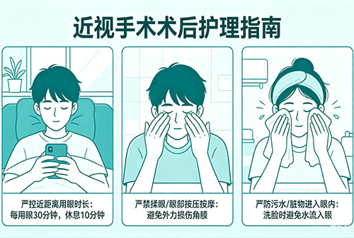 暑期摘镜必看！近视手术术后全攻略，别让错误护理毁了清晰视力 